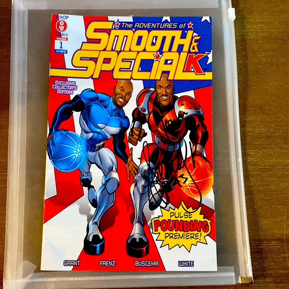 Signed special K comic book